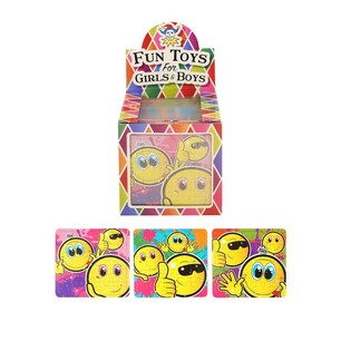 PUZLE SMILEY – 13 x 12 cm – DISPLEJĀ (108 gab.)