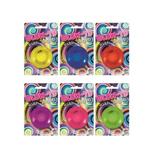 Spīdošs Glow Yo-Yo ar gaismu (36 gab.)