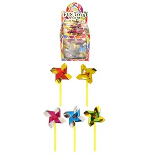 Mazie Vēja Dzirnaviņas 14 cm (60 gab.)