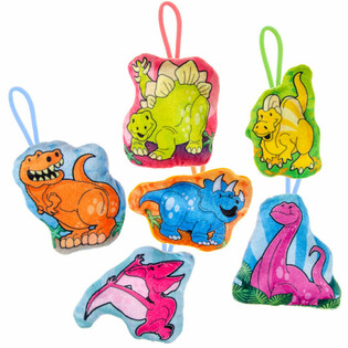 MIX PLĪ&Scaron;A DINOZAURI - 13.5 Cm. (24 gab.)