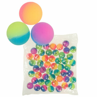 MATĒTU LĒKĀJOŠO BUMBIŅU MIX Ø 3.2 Cm (50 gab.)