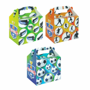 Izvēlnes kaste &ndash; FUTBOLS &ndash; 14 x 9,5 x 18 cm (24 gab.)
