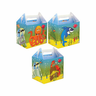 Menu Kastīte – SEA LIFE – 14 x 9.5 x 18 cm (24 gab.)