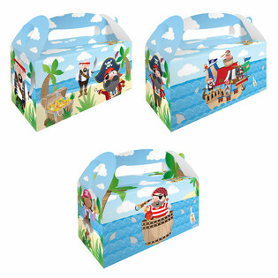 Menu kaste Pirāts &ndash; 22.5 x 9.5 x 18 cm (12 gab.)