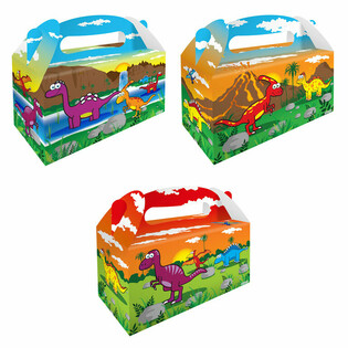 Bērnu Maltītes Kastīte &ndash; Dinozaurs &ndash; 22,5 x 9,5 x 18 cm (12 gab.)