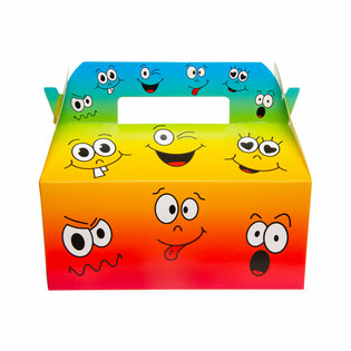 Bērnu Izvēlnes Kastīte Smiley - 22,5 x 12 x 9,5 cm (24 gab.)
