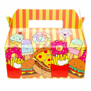 Fastfood ēdienu kārbas - 22,5 x 12 x 9,5 cm (24 gab.)