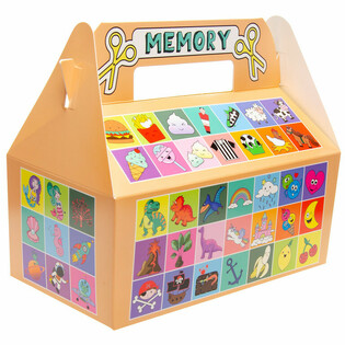 Lielas Memory Menju Kastes - 22.5 x 12 x 9.5 cm (24 gab.)