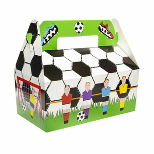 Menu kārbas Futbols - 22.5 x 12 x 9.5 cm (24 gab.)