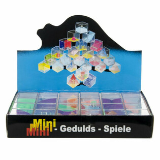 Mazu pacietības spēļu displejs (24 gab.)