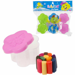 KOMPLEKTS: 6 PLASTILĪNA TRAUCIŅI IEPAKOJUMĀ (1 gab.)