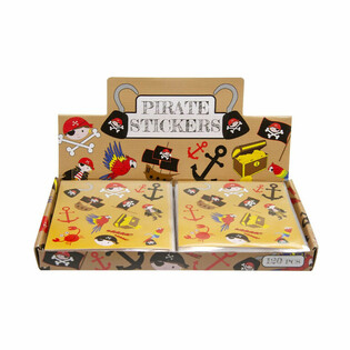 Pirātu Fun Uzlīmes (120 Gabali)