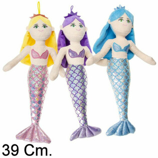 Liela plī&scaron;a nāriņa lelle 39 cm - Krāsu mikss (12 gab.)
