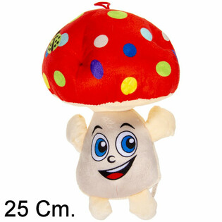 LIELA PLĪ&Scaron;A SĒNE AR SEJIŅU - 25 CM - KRĀSU MIKS (6 gab.)