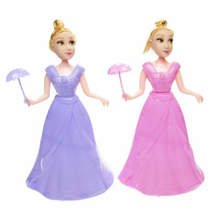 Rotējoša un dejojoša princeses lelle (6 gabali)