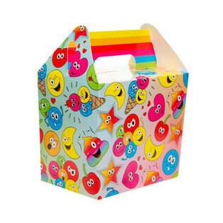 MENU KASTĪTE / DĀVANU KASTĪTE SMILEY 14x10x17 cm (12 gab.)
