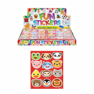 FUN STICKERS - MODELIS: DZĪVNIEKI (120 gab.)