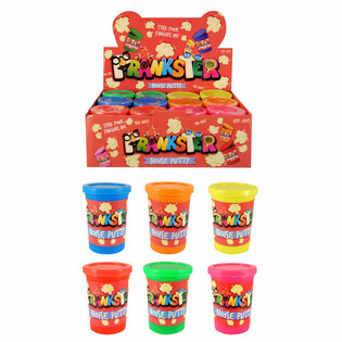 Neona Skaņu Plastilīns - Displejs (12 gabali)