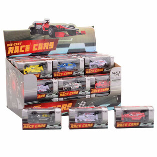F1 Sacīkšu Auto Mikss - Mērogs 1:72 - Displejā (36 gab.)