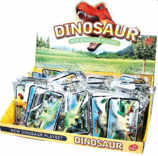 Dinozauru figūriņu displejs (36 gab.)