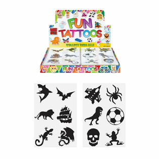 Fun Tattoos - Zēnu displejs (96 gab.)