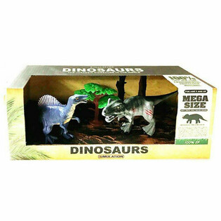 Dinozauru rotaļu komplekts luksusa dāvanu kastē - 3 daļas