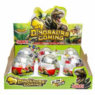 Konstruktors Bricks - Dinozaurs kapsulā (6 gab.)