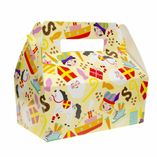 MENUBOX SVĒTAIS NIKOLAJS (Sinterklaas) - 22.5 x 12 x 9.5 cm (24 gab.)