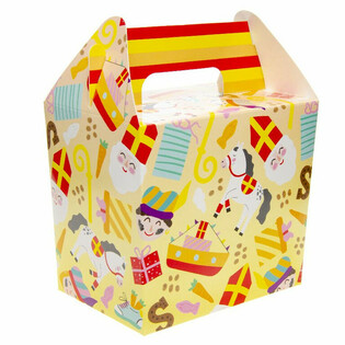 SINTERKLAAS IZVĒLNES KASTE / APSTRĀDES KASTĪTE 14x10x17 cm (12 gab.)