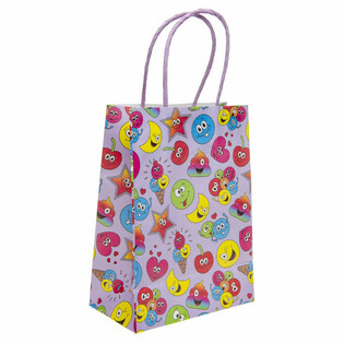 Papȳra Dāvanu Maisiņi Smiley - 16x9x22 cm (12 gabali)
