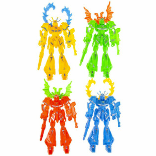 Darbības figūriņa robots - dažādas krāsas (36 gab.)