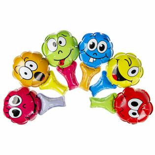 PAŠPIEPŪŠAMIE SMILEY ROKAS BALONI (48 gab.)