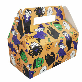 Menu kaste Halloween - 22,5 x 12 x 9,5 cm (24 gab.)