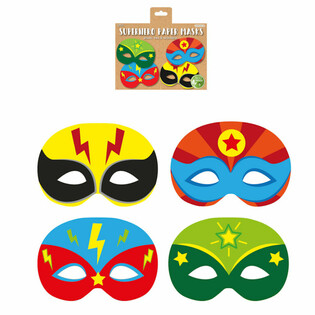 ECO FRIENDLY - PAPĪRA SUPERVAROŅU MASKAS (1 iepakojums pa 12 gab.)