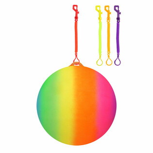 VARAVĪKSNES BUMBA AR AUKLU / BUNGEE BUMBA Ø23 Cm (24 gab.)