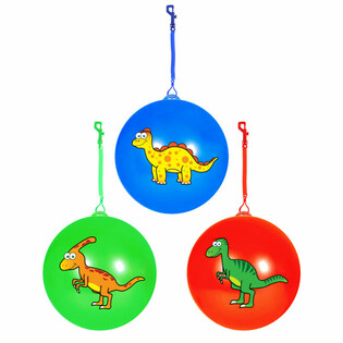 DINOZAURA BUMBA AR AUKLU / BUNGEE BUMBA &Oslash;23 Cm (24 gab.)
