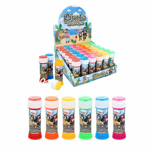 Pirātu Ziepju Burbuļi 50ml ar Pacietības Spēli (Displejs 36 gab.)