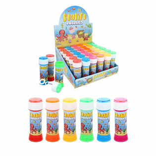 Ziepju Burbuļi Jūras Dzīvnieki &ndash; Sea Life - 50ml Displejā (36 gab.)