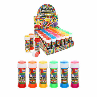 Ziepju burbuļi Brickz / Kociņi 50ml - Displejs (36 gab.)