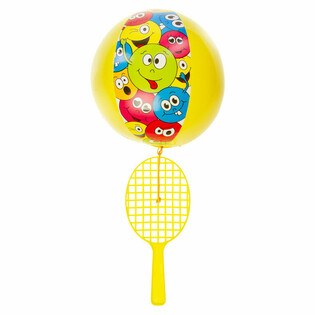 Paddle Rakete ar Bumbiņu - Smiley (12 gab.)