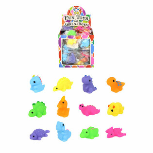 SQUISHY DINOZAURI LOTERIJAI - DISPLAY (96 gab.)