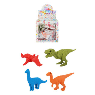 DZĒŠGUMIJAS - MODELIS: DINOZAURU MIKS - DISPLEJĀ (80 gab.)