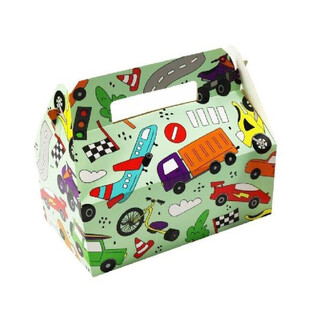 Bērnu Menu Kastītes Transportlīdzekļi - 22,5 x 12 x 9,5 cm (24 gab.)