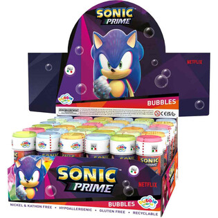 SONIC Ziepju Burbuļi - 60ML - Displejā (36 gab.)