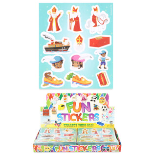 FUN STICKERS &ndash; MODELIS: SINTERKLAAS (120 gab.)