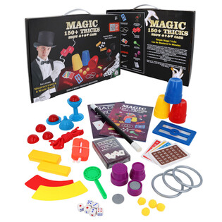 XL Magic Tricks Burvju Triku Komplekts - Ar 150+ Trikiem (1 gab.)