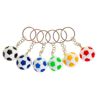 Futbola Atslēgu Piekariņi - Krāsu Mikss (48 gab.)