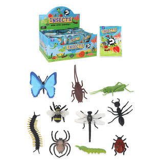 Blindbag / Pārsteiguma maisiņ&scaron; Kukaiņi (Displejs 60 gab.)