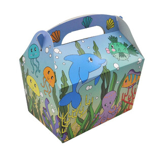 BĒRNU IZVĒLNES KASTE: JŪRAS DZĪVNIEKI - Izm. 18.5x12x19 CM - FOODBOX - KIDSBOX (24 gab.)