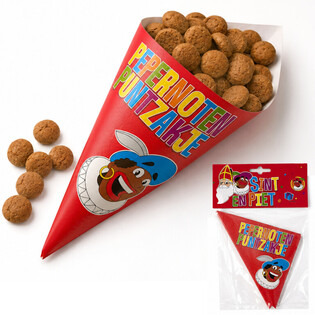 SINT & PIET SINTERKLĀSA KONUSVEIDA KĀRUMU MAISIŅI (36 gab.)